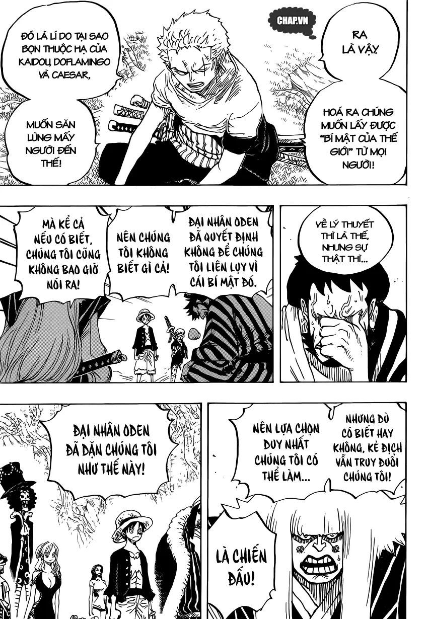 One Piece chương 819, trang 3