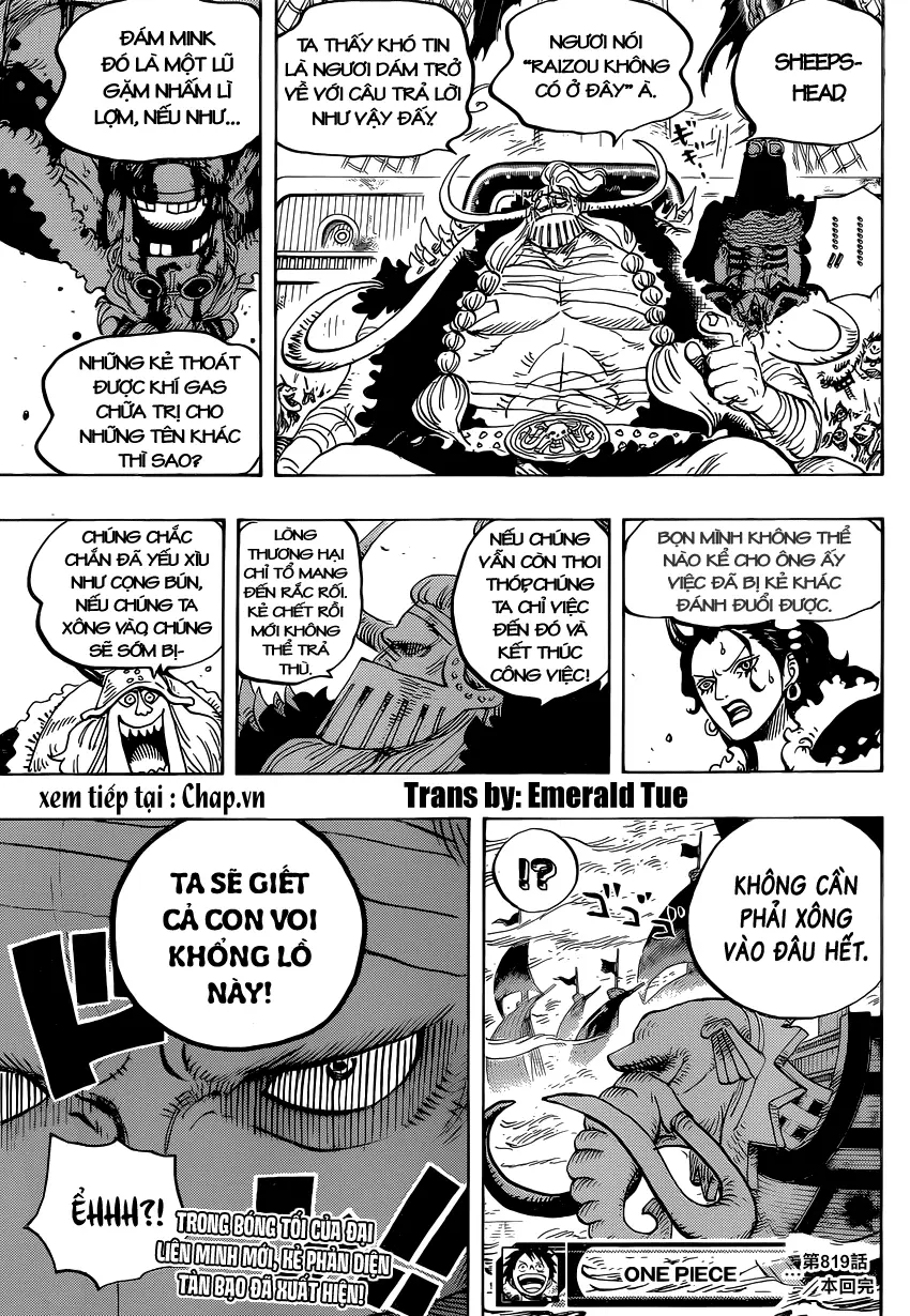 One Piece chương 819, trang 17