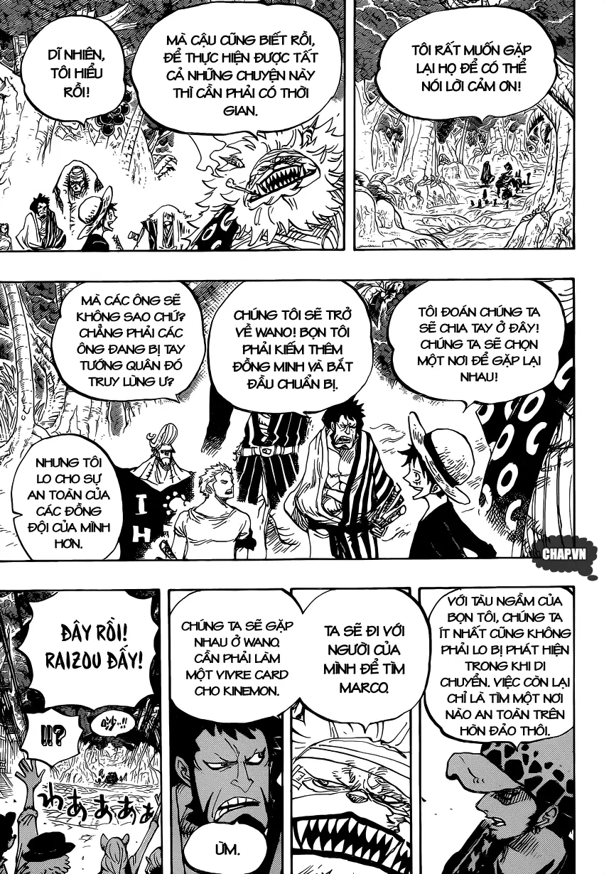 One Piece chương 820, trang 13