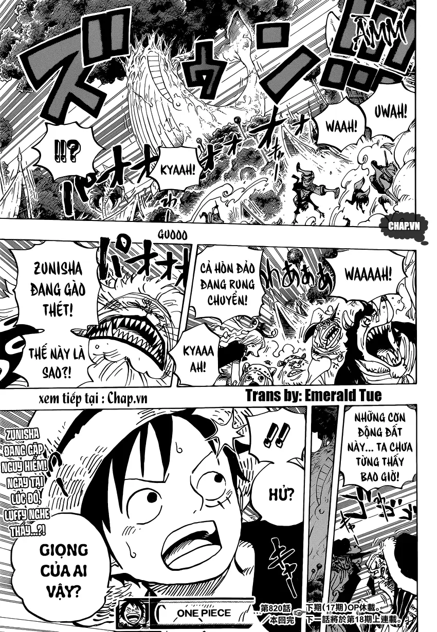 One Piece chương 820, trang 17