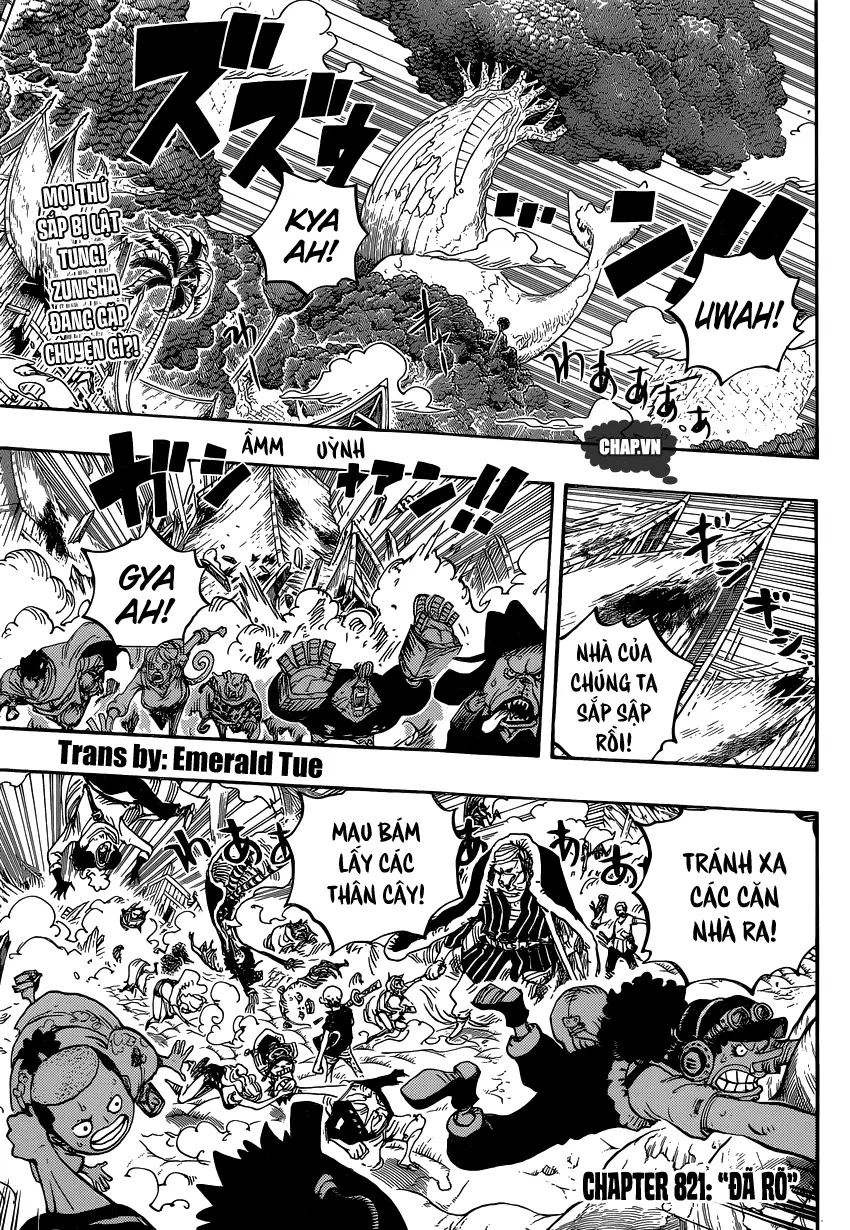 One Piece chương 821, trang 3