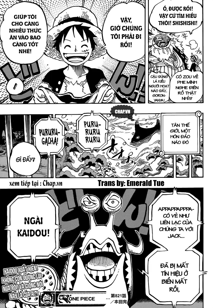 One Piece chương 821, trang 18