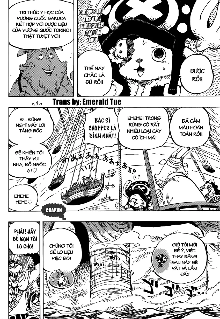 One Piece chương 822, trang 2