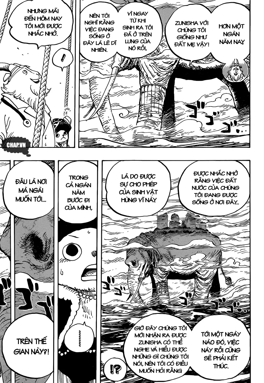 One Piece chương 822, trang 3
