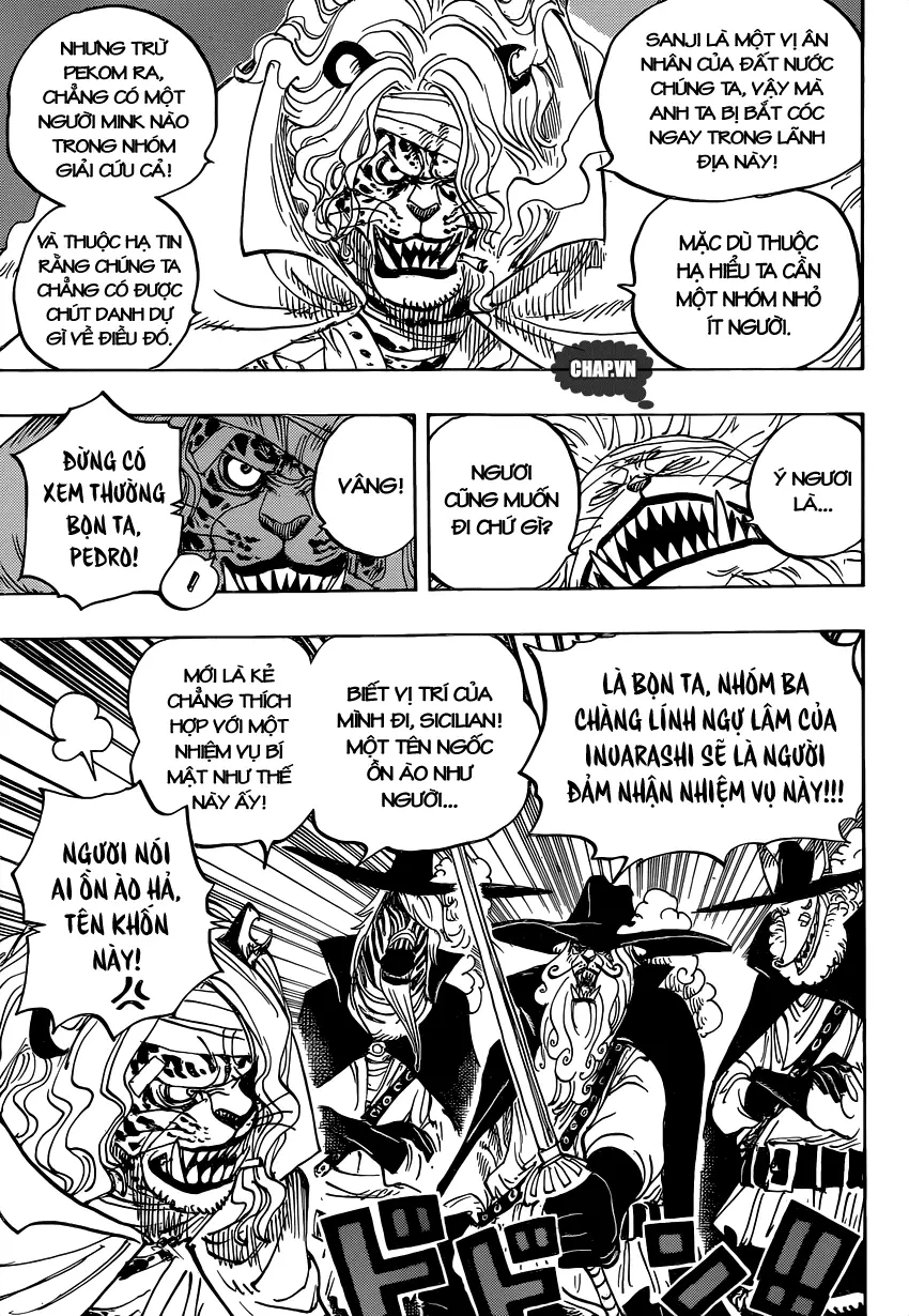 One Piece chương 822, trang 9