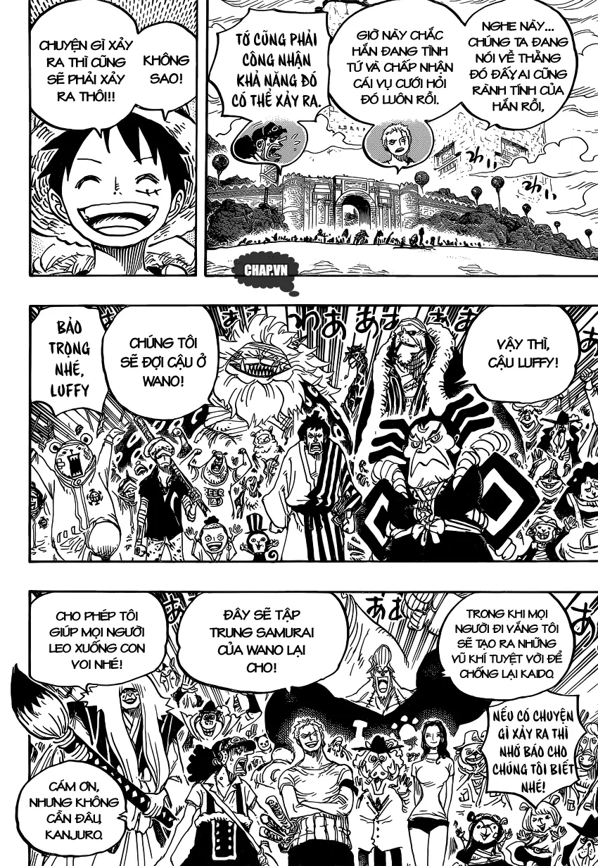 One Piece chương 822, trang 14
