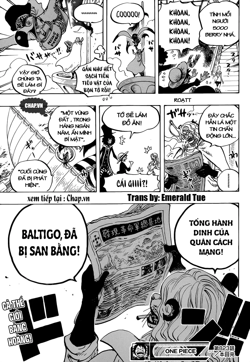One Piece chương 823, trang 16