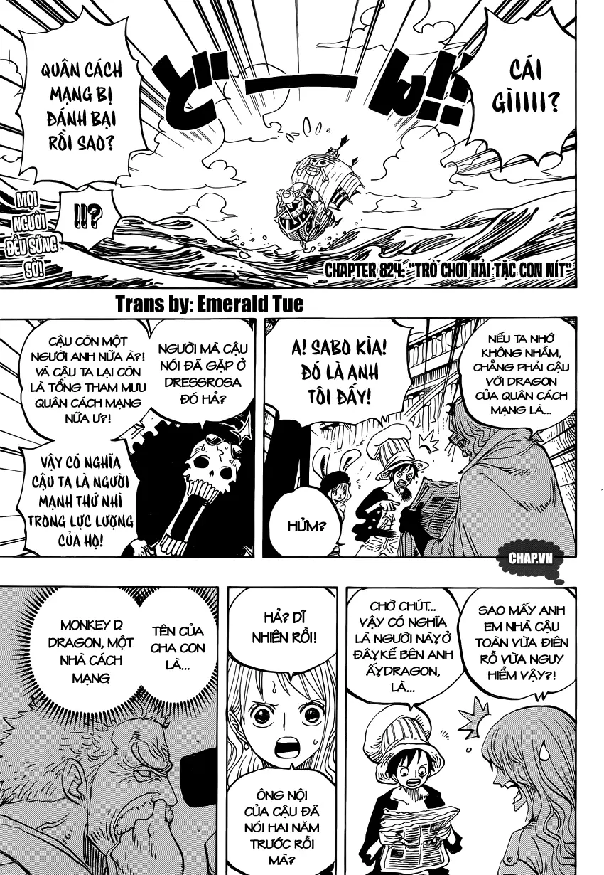 One Piece chương 824, trang 2
