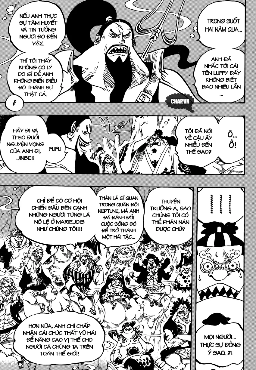 One Piece chương 830, trang 3