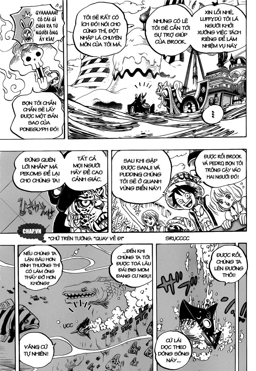 One Piece chương 831, trang 3