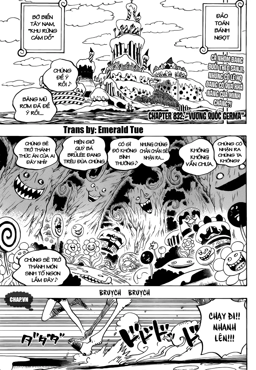 One Piece chương 832, trang 3