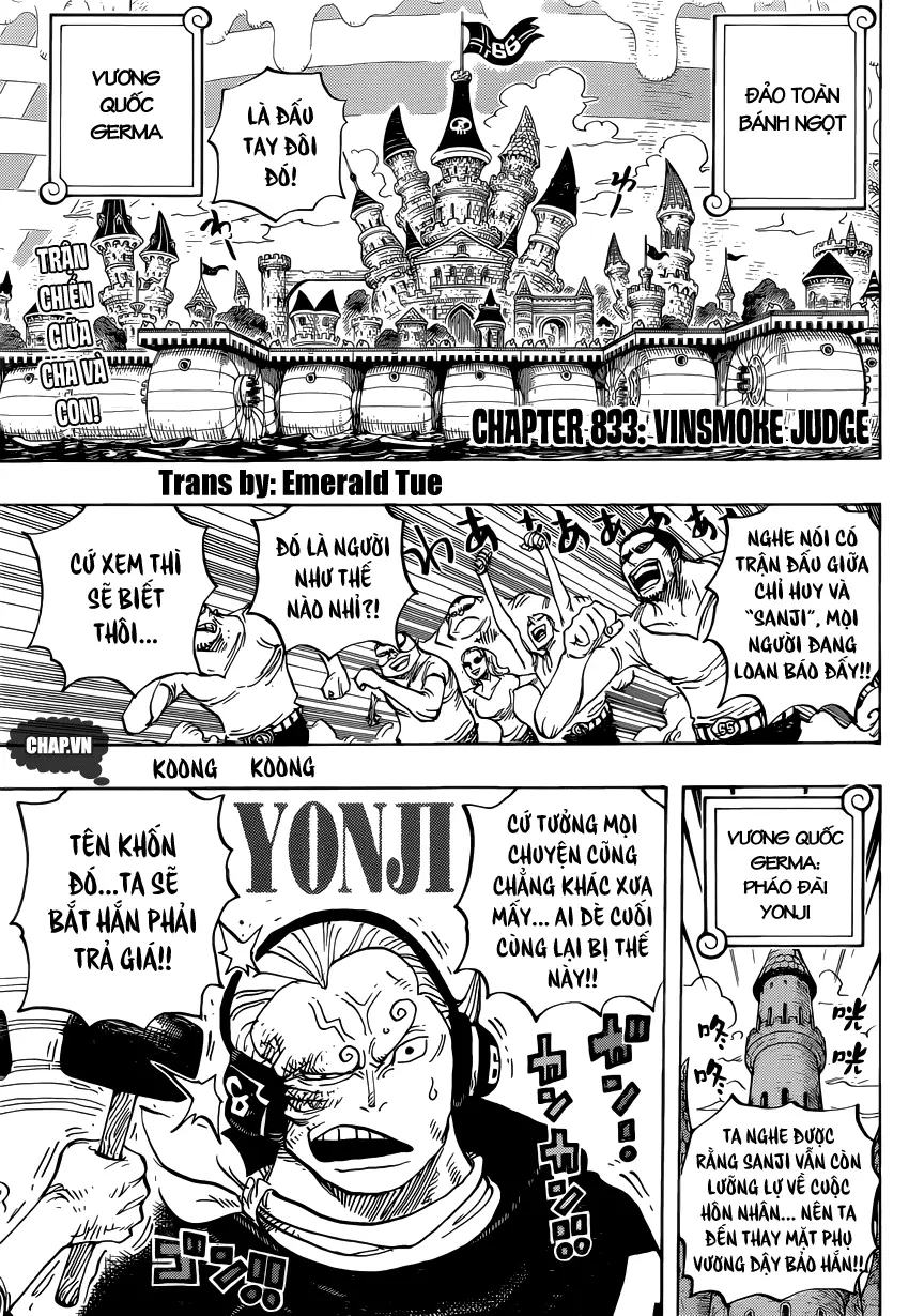 One Piece chương 833, trang 3