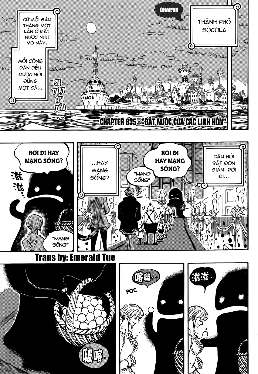 One Piece chương 835, trang 3