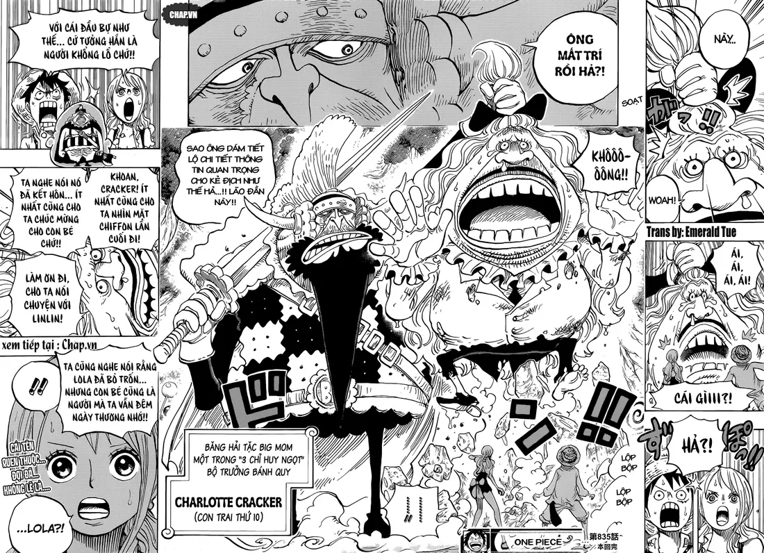 One Piece chương 835, trang 18