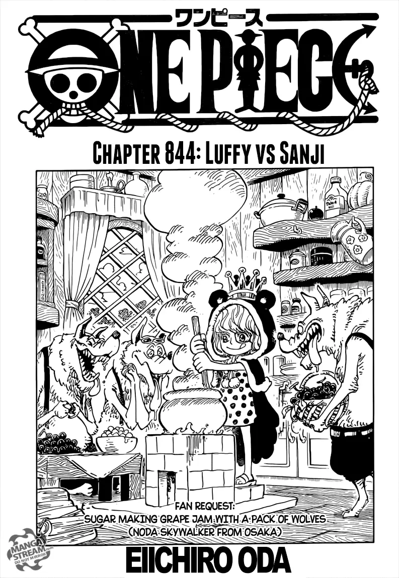 One Piece chương 844, trang 1