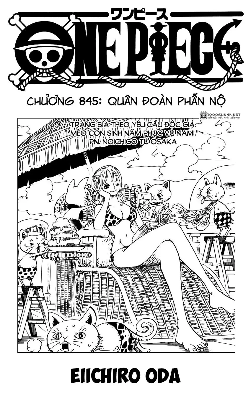 One Piece chương 845, trang 2