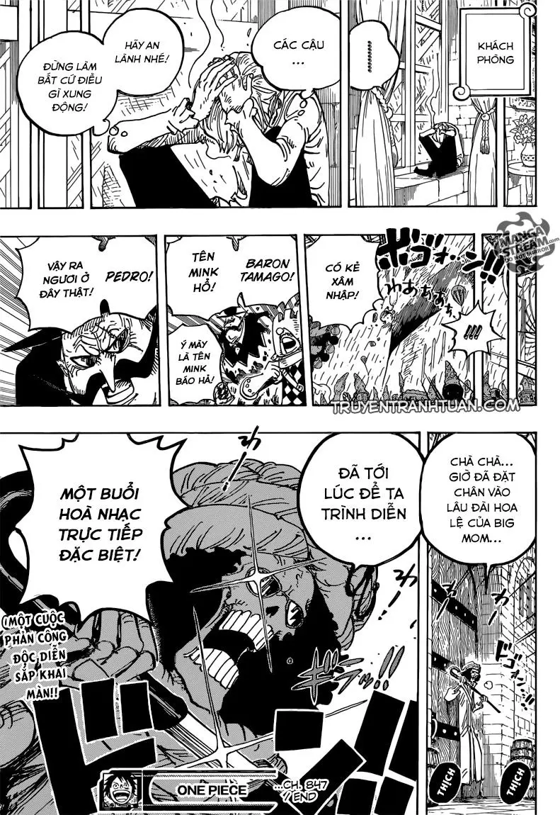 One Piece chương 847, trang 19