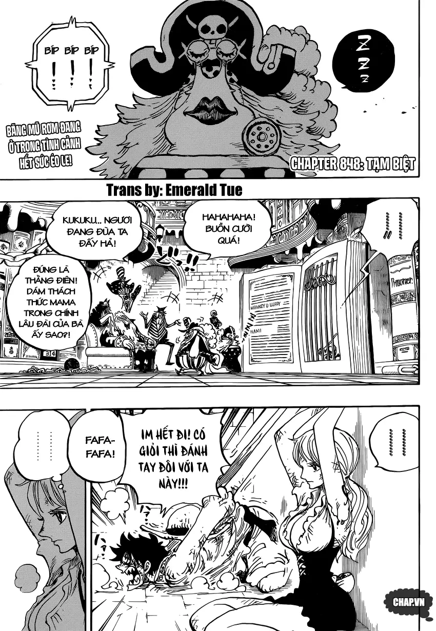 One Piece chương 848, trang 3