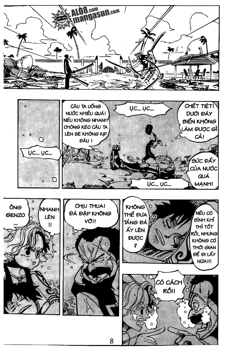 One Piece chương 85, trang 8