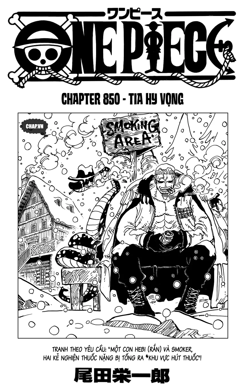One Piece chương 850, trang 2