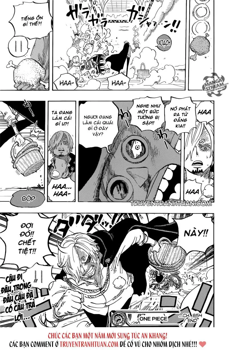 One Piece chương 854, trang 17