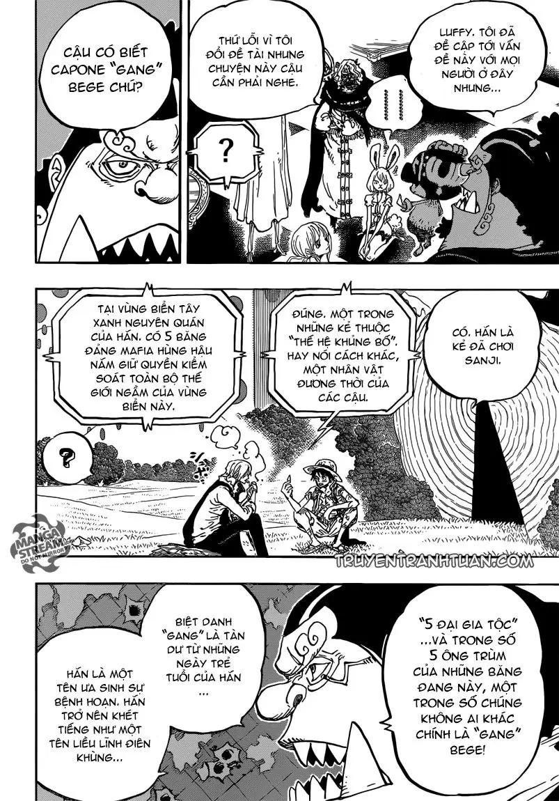 One Piece chương 857, trang 10