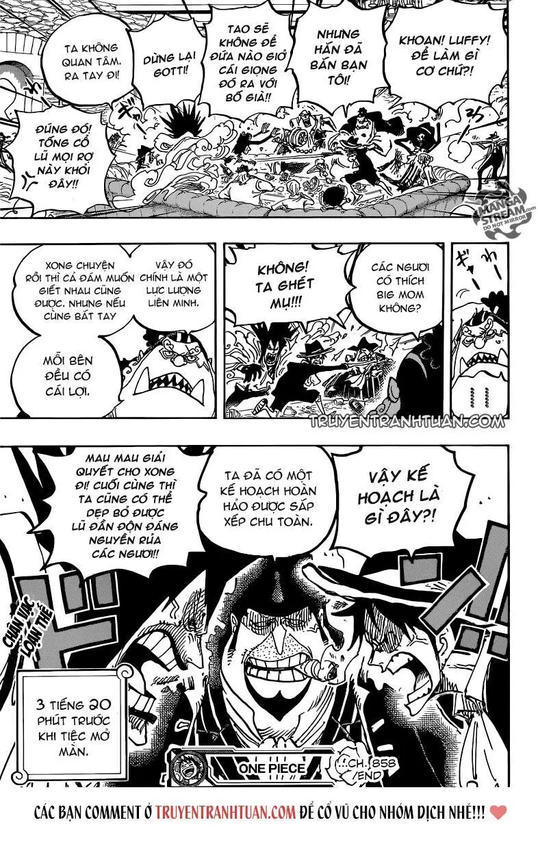 One Piece chương 858, trang 17