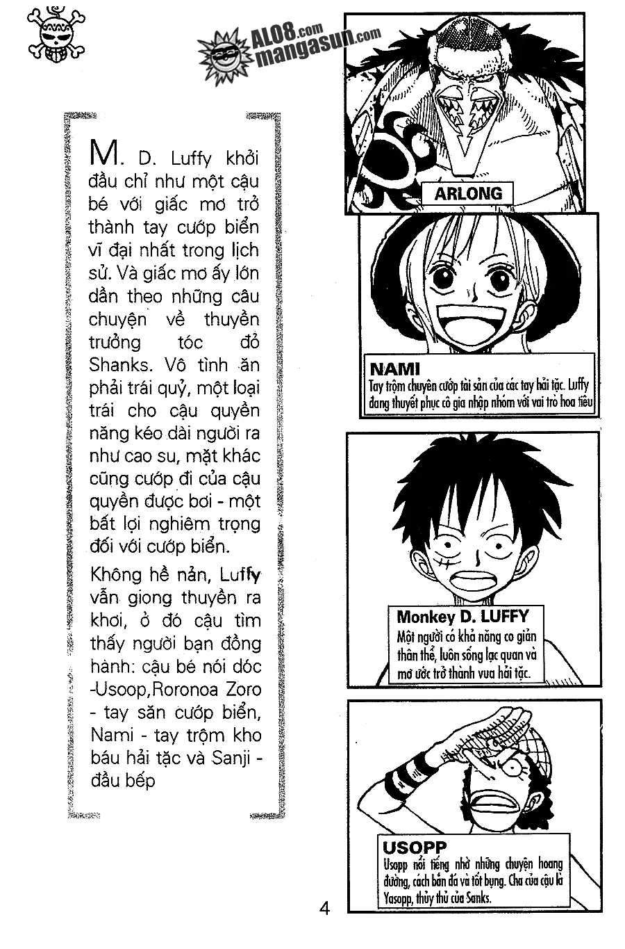 One Piece chương 86, trang 1