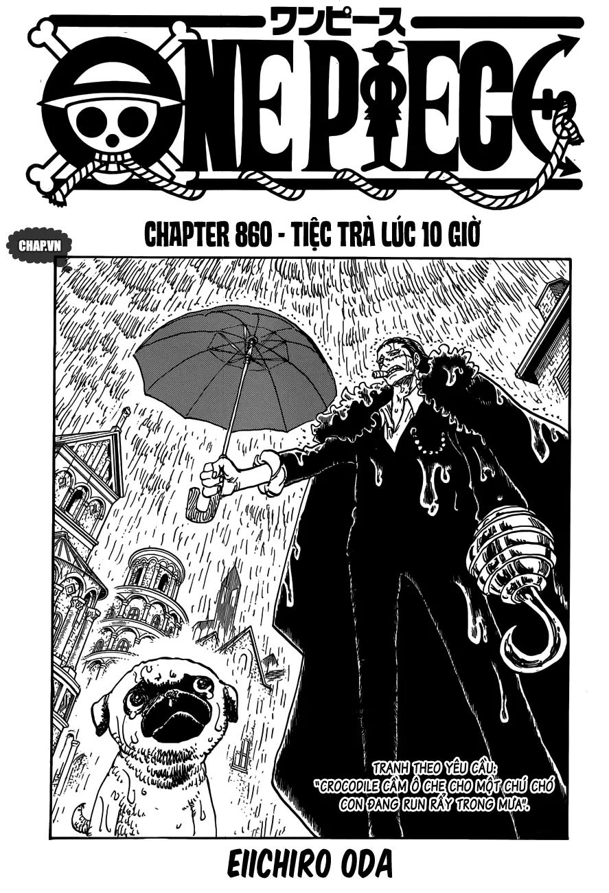 One Piece chương 860, trang 1