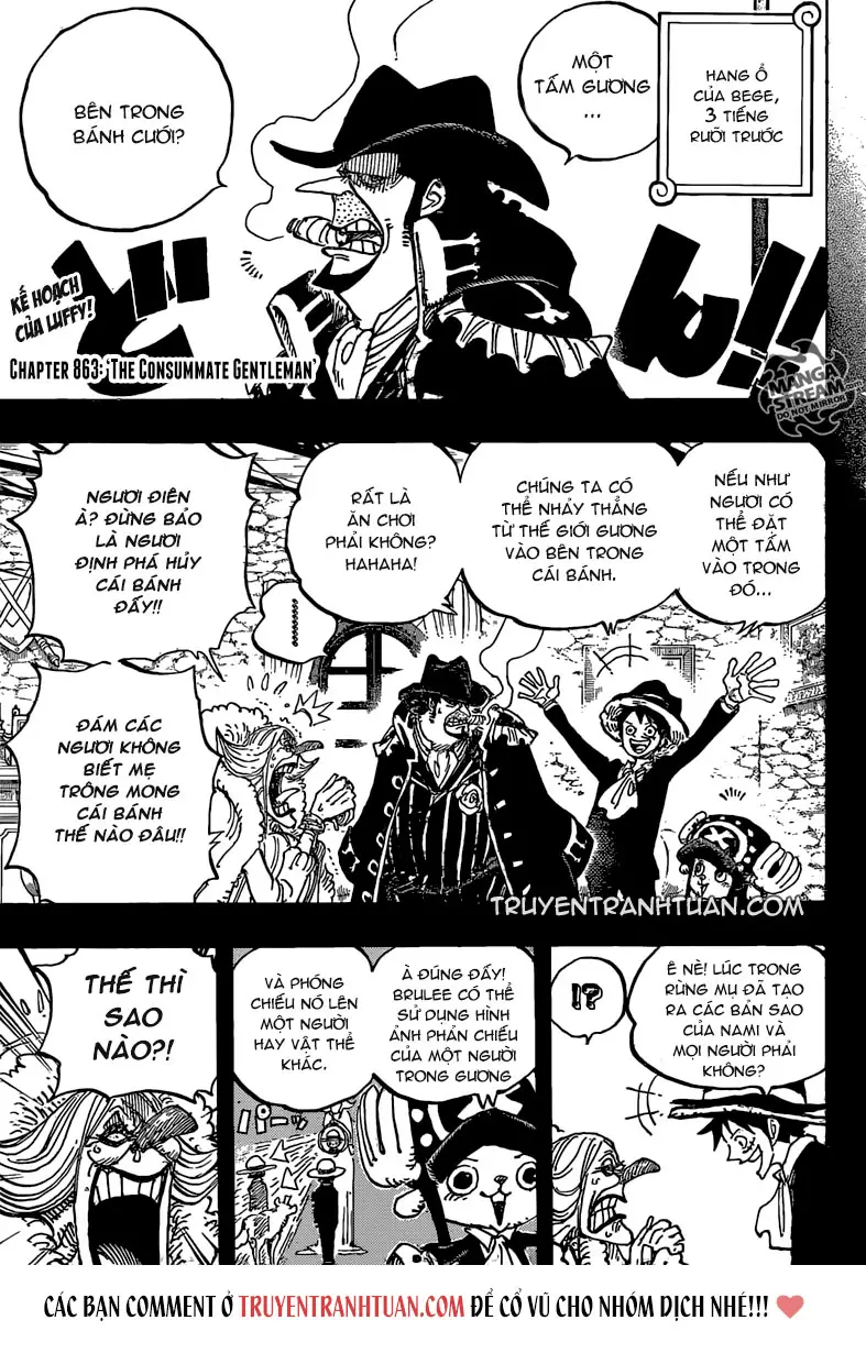 One Piece chương 863, trang 4