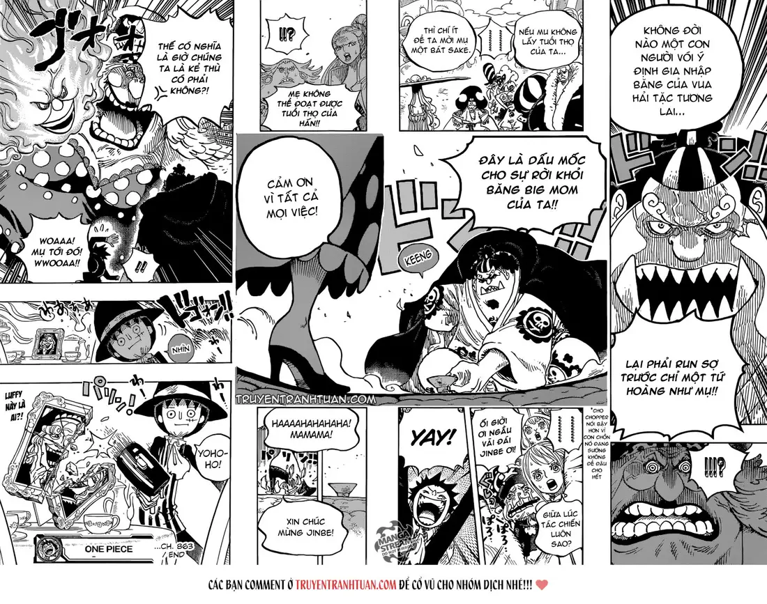 One Piece chương 863, trang 19