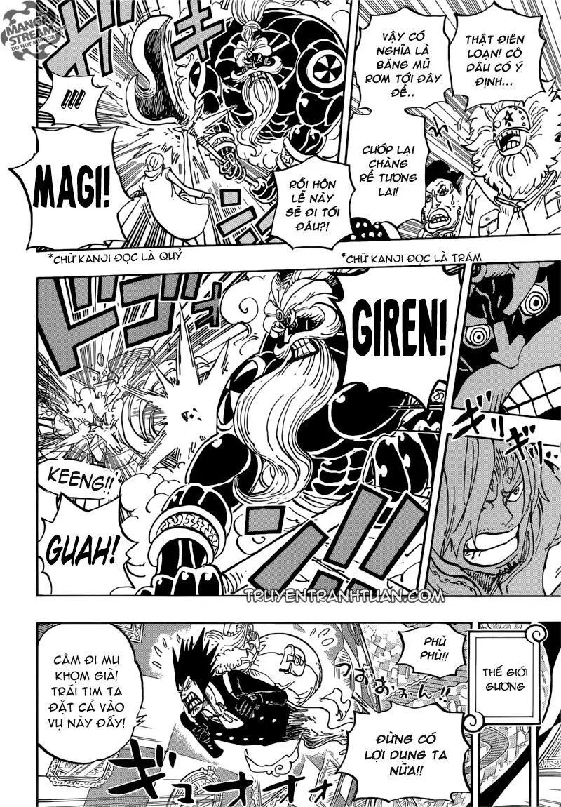 One Piece chương 864, trang 8