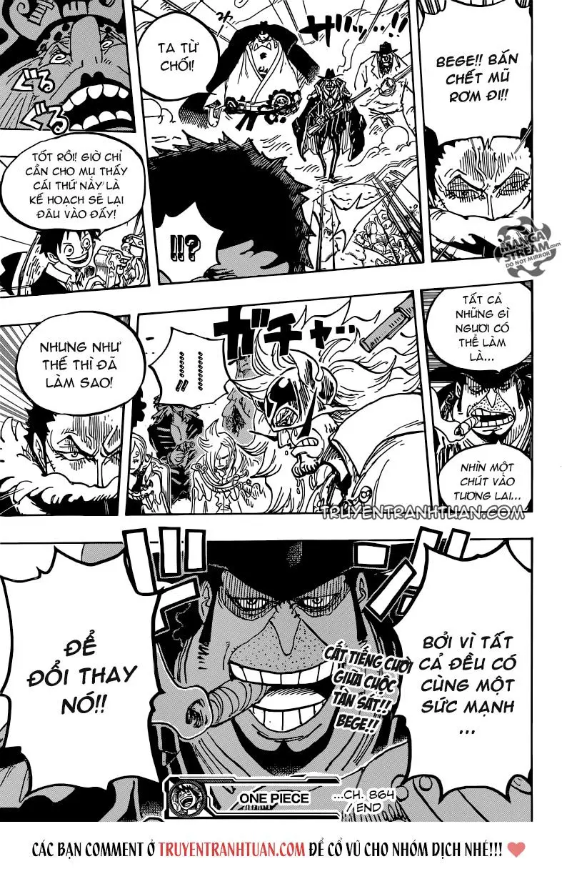 One Piece chương 864, trang 16