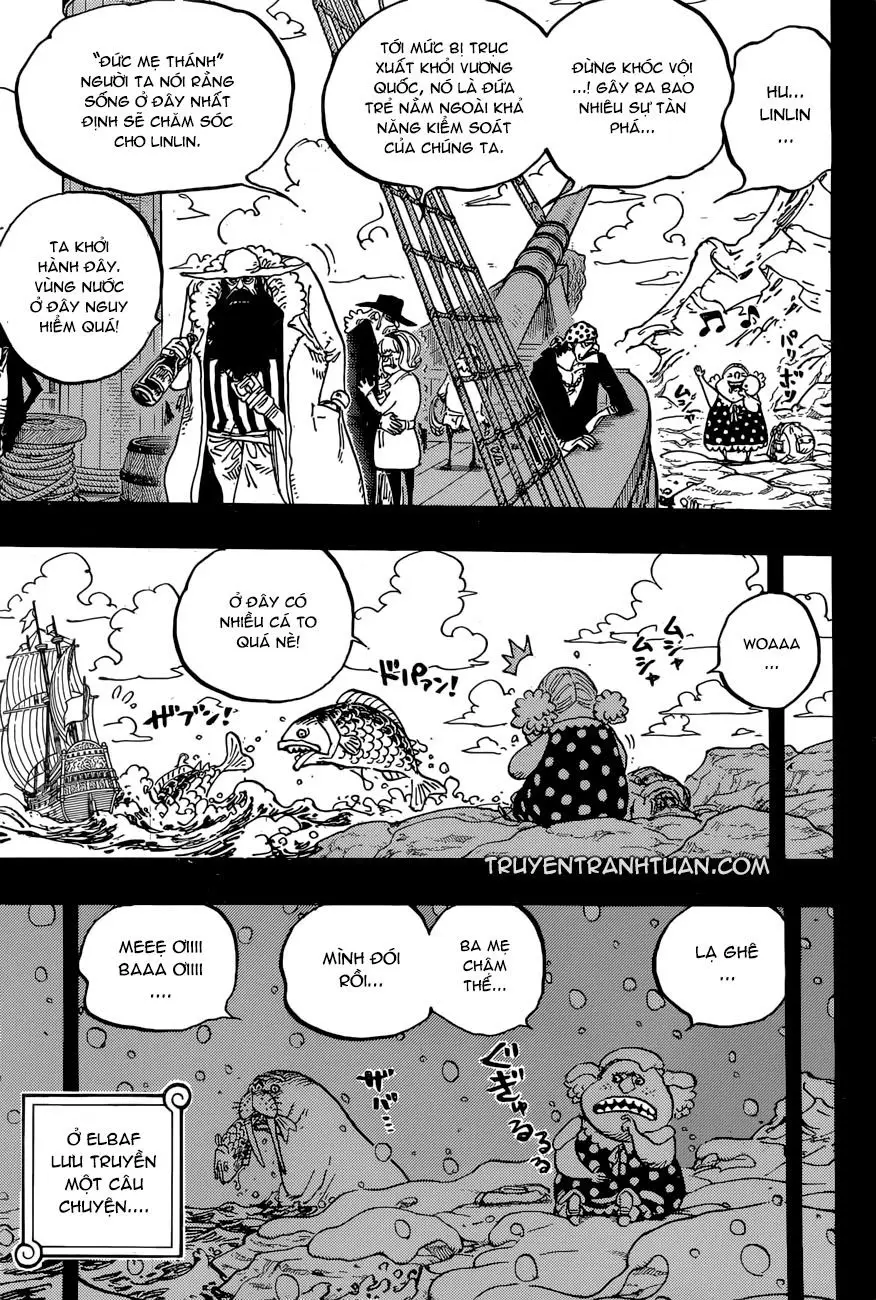 One Piece chương 866, trang 3