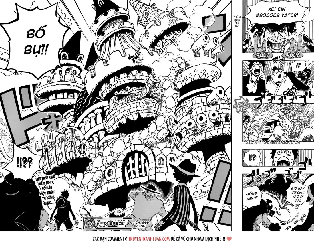 One Piece chương 868, trang 14