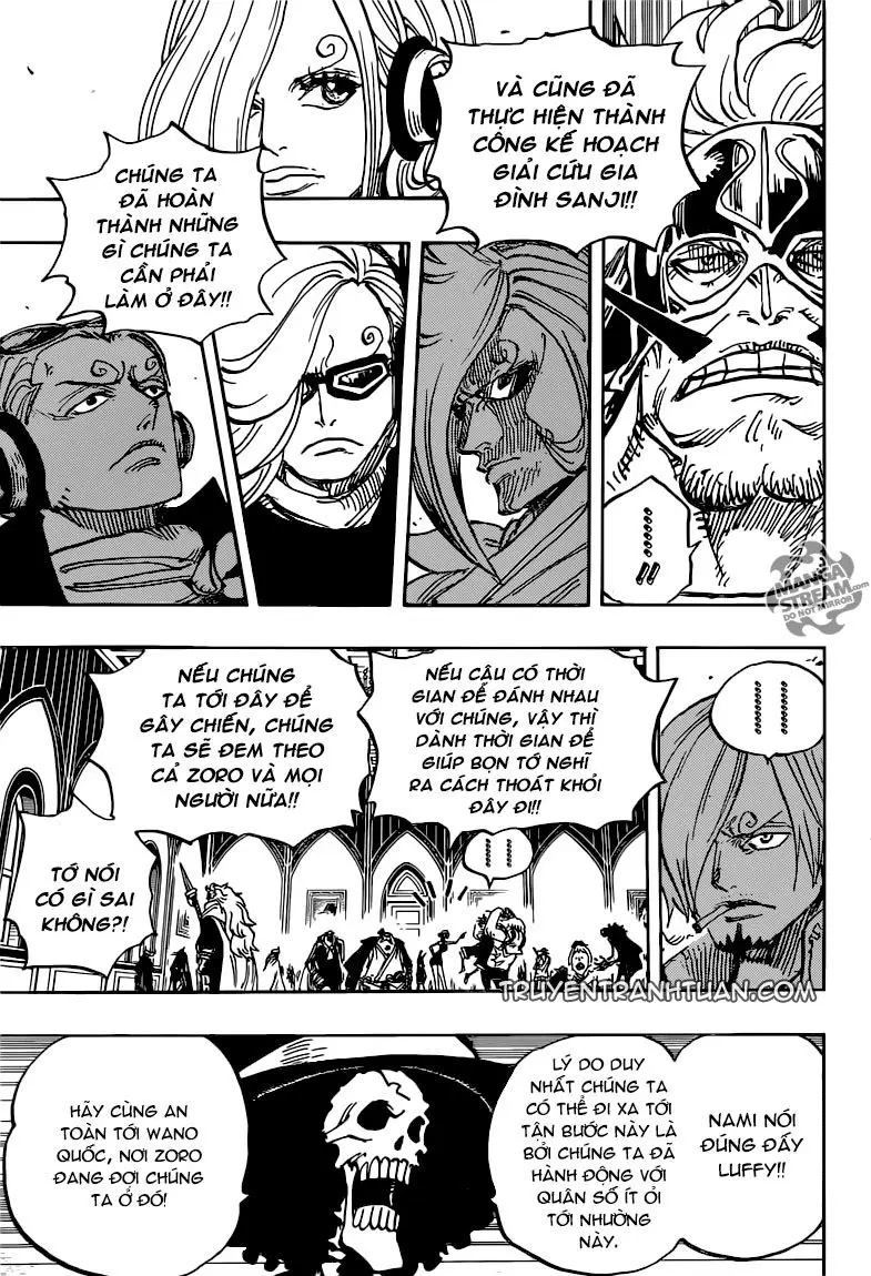 One Piece chương 870, trang 6