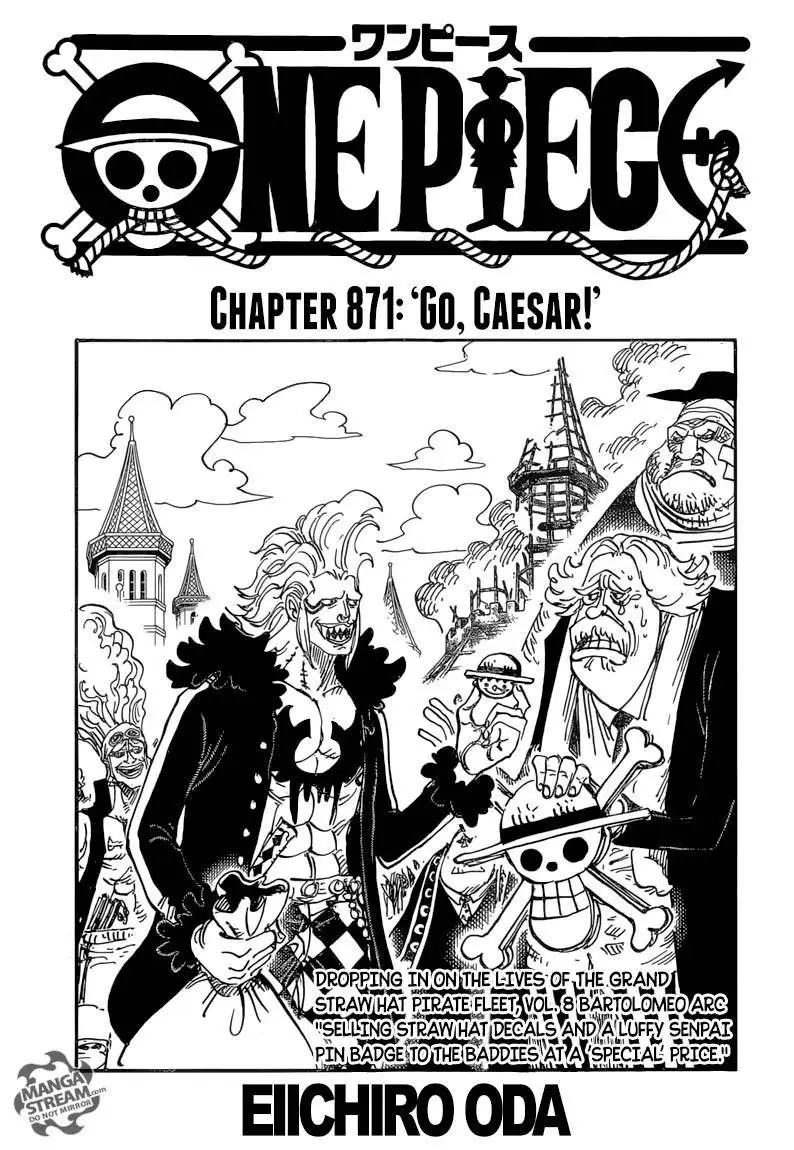 One Piece chương 871, trang 2