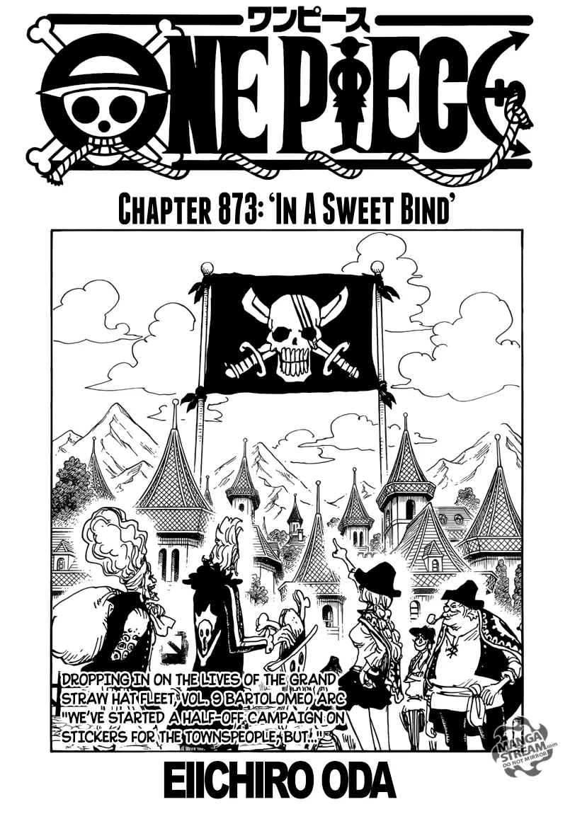 One Piece chương 873, trang 1
