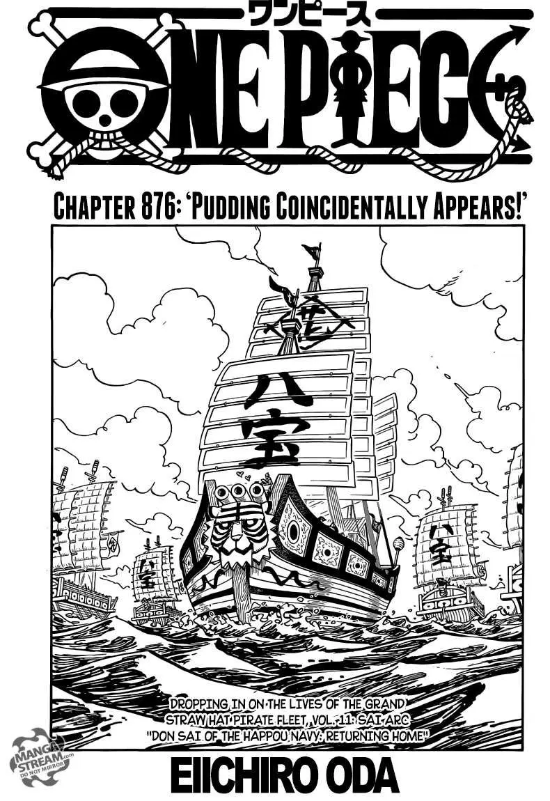 One Piece chương 876, trang 1