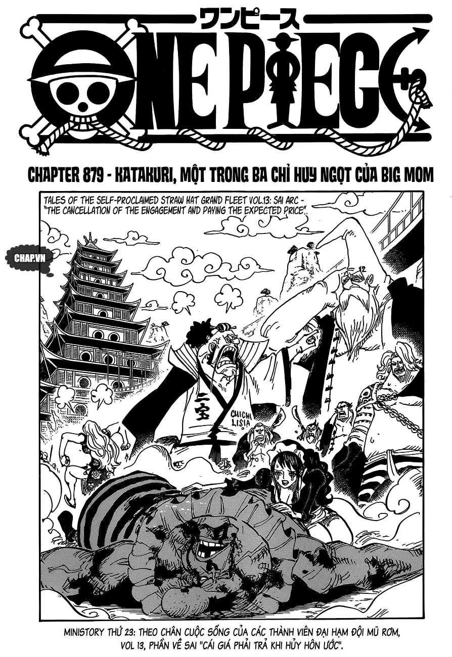 One Piece chương 879, trang 1