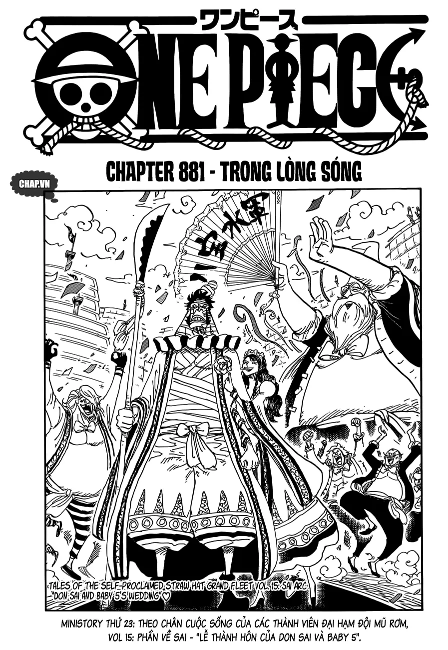 One Piece chương 881, trang 1