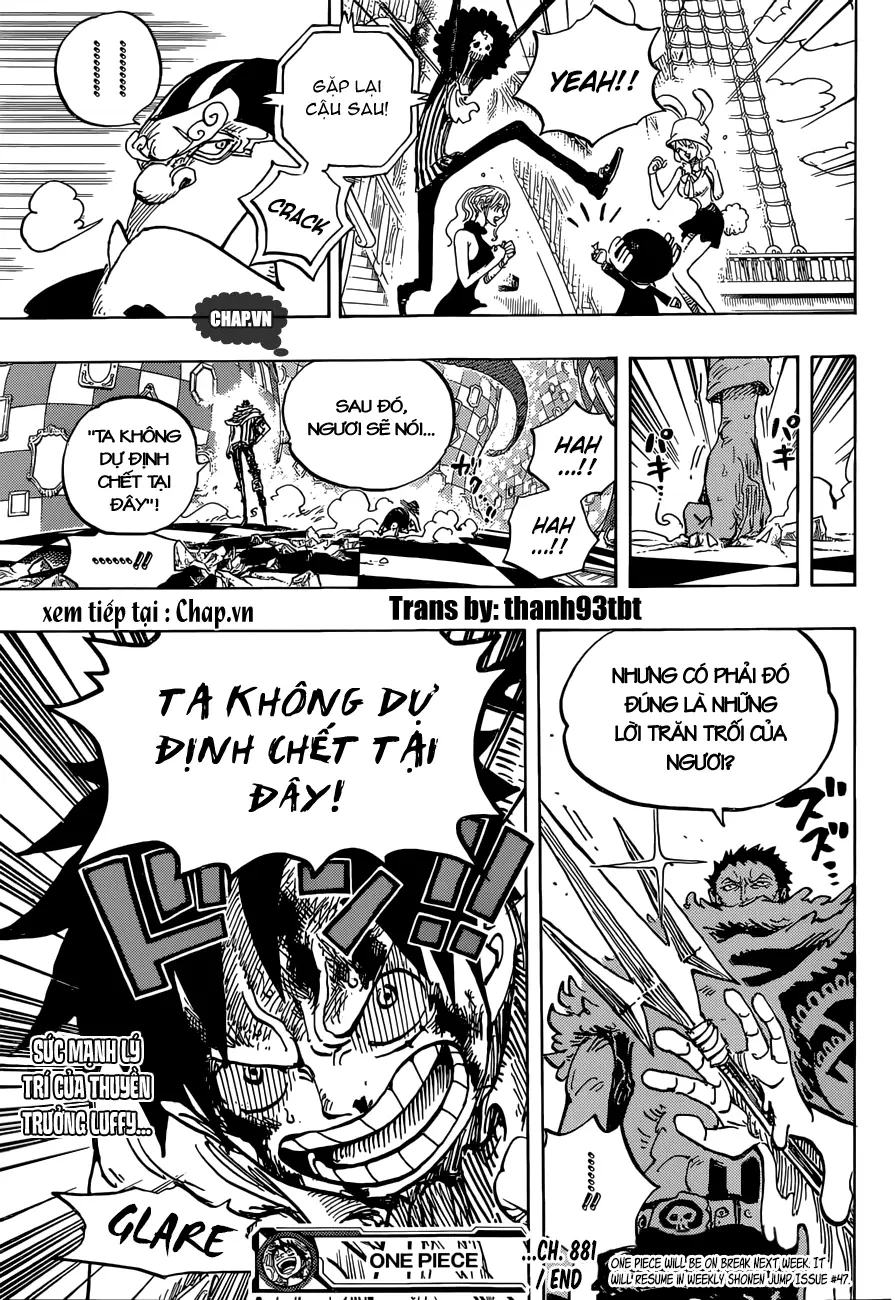 One Piece chương 881, trang 16