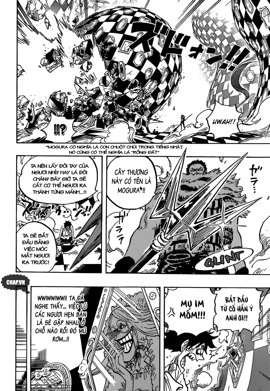 One Piece chương 882, trang 6