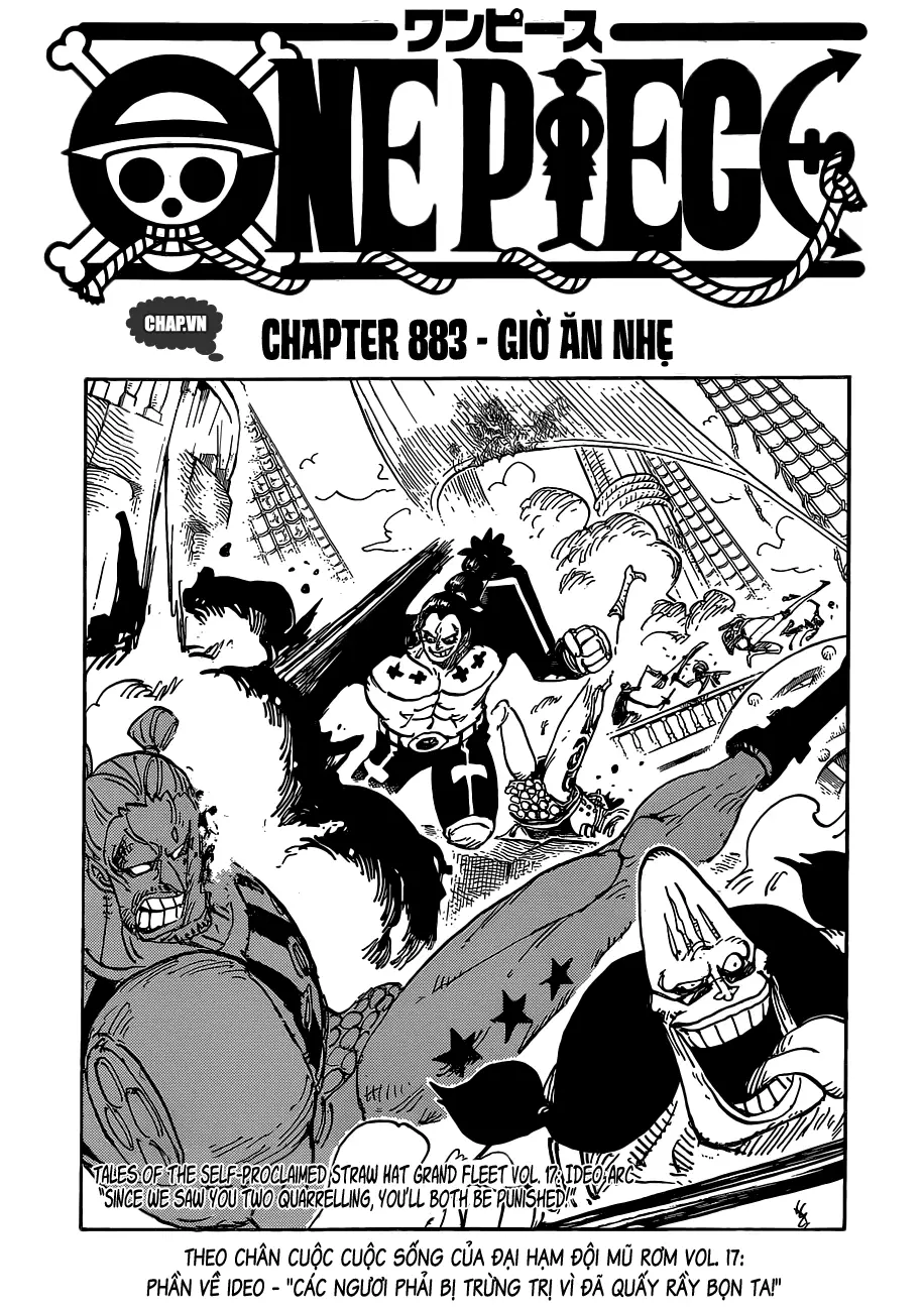 One Piece chương 883, trang 1