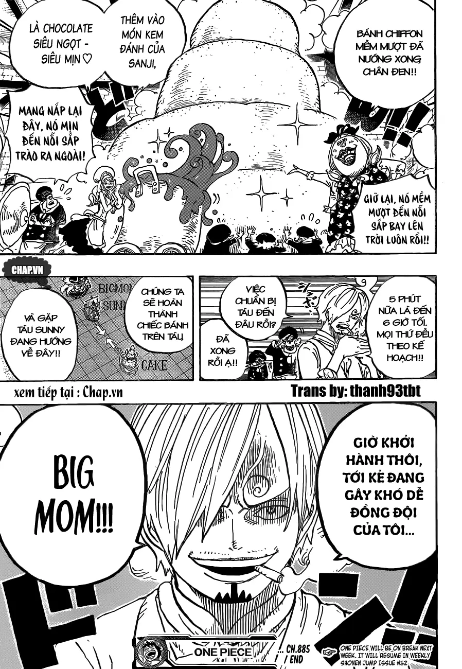 One Piece chương 885, trang 15