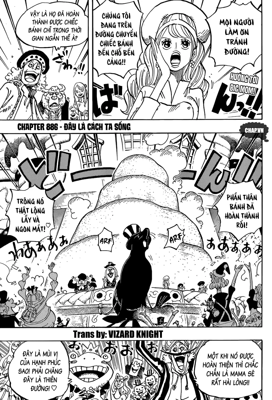 One Piece chương 886, trang 3