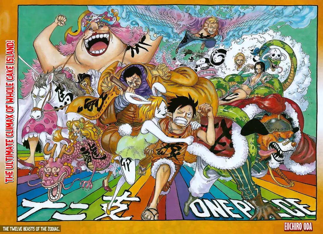 One Piece chương 890, trang 1
