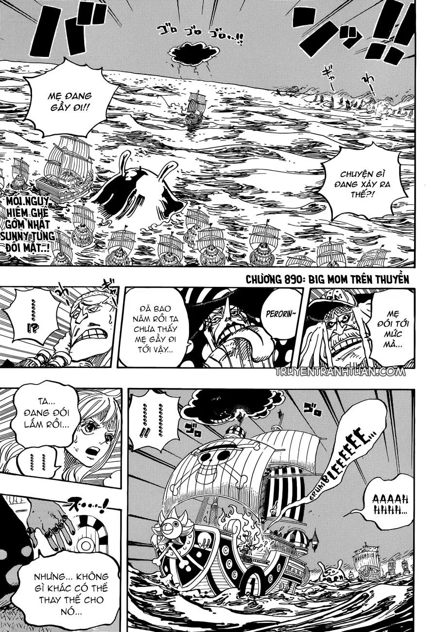 One Piece chương 890, trang 2