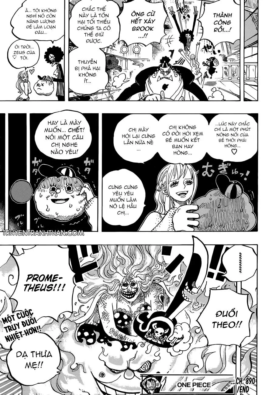One Piece chương 890, trang 16