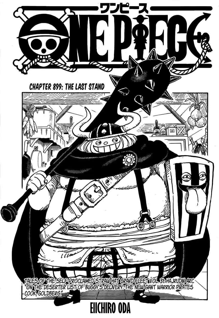 One Piece chương 899, trang 1